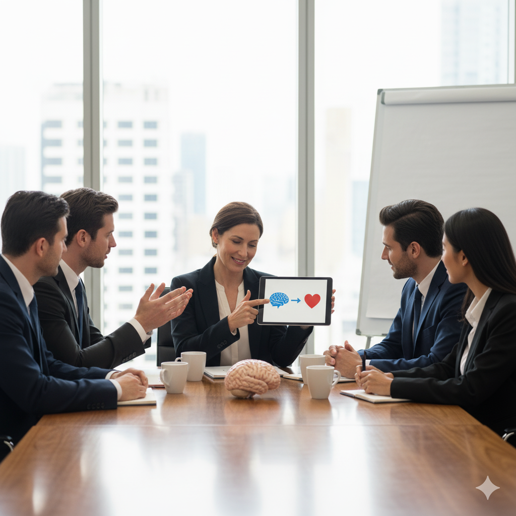 Símbolo de cérebro e saúde mental